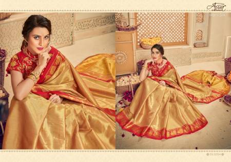 Aura Morni Silk Designer Sarees Catalog